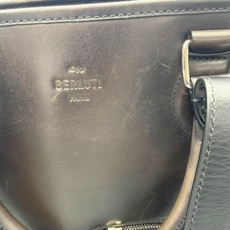 ベルルッティ Berluti トゥジュールバーティカル ブラウン スクリットレザー メンズ トートバッグ