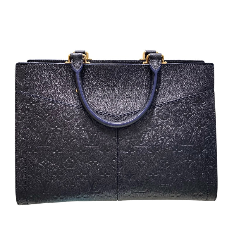 ルイ・ヴィトン LOUIS VUITTON スリーMM M54273 ネイビー アンプラント レディース トートバッグ