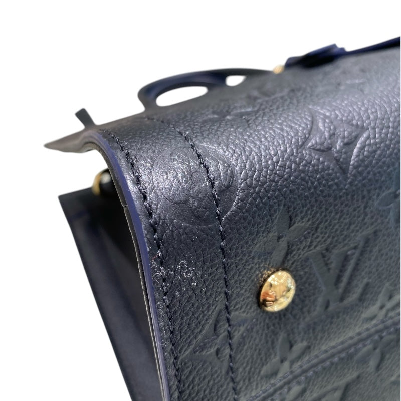 ルイ・ヴィトン LOUIS VUITTON スリーMM M54273 ネイビー アンプラント レディース トートバッグ