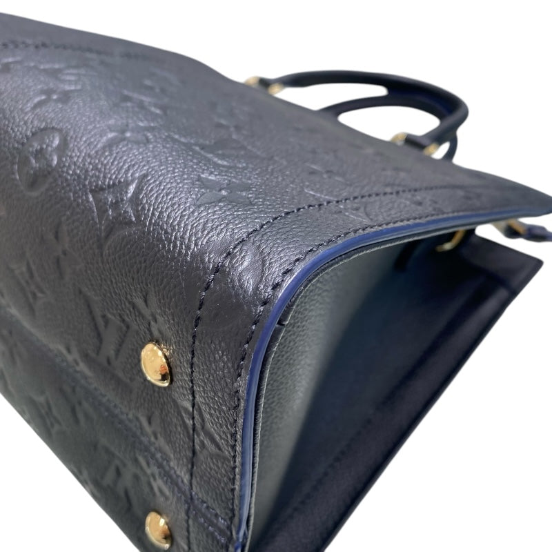 ルイ・ヴィトン LOUIS VUITTON スリーMM M54273 ネイビー アンプラント レディース トートバッグ
