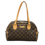 ルイ・ヴィトン LOUIS VUITTON モントルグイユPM M95565 ブラウン　ゴールド金具 モノグラム レディース ハンドバッグ