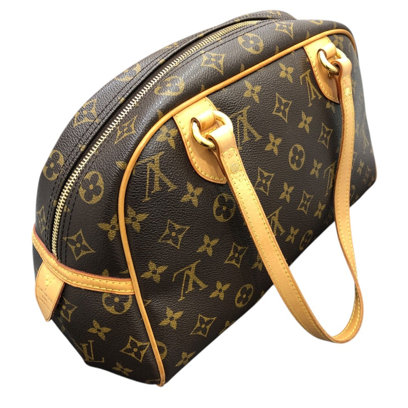 ルイ・ヴィトン LOUIS VUITTON モントルグイユPM M95565 ブラウン　ゴールド金具 モノグラム レディース ハンドバッグ