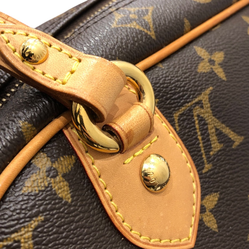 ルイ・ヴィトン LOUIS VUITTON モントルグイユPM M95565 ブラウン　ゴールド金具 モノグラム レディース ハンドバッグ