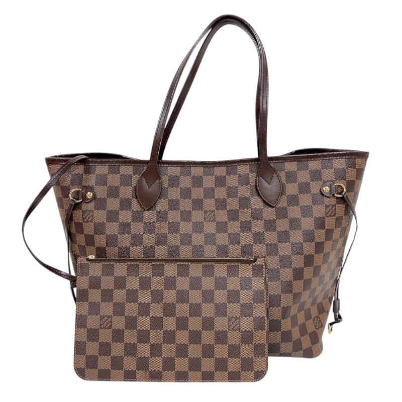 ルイ・ヴィトン LOUIS VUITTON ネヴァーフルMM N41358 エベヌ ダミエ・キャンバス/レザー レディース トートバッグ