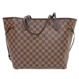 ルイ・ヴィトン LOUIS VUITTON ネヴァーフルMM N41358 エベヌ ダミエ・キャンバス/レザー レディース トートバッグ