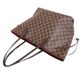 ルイ・ヴィトン LOUIS VUITTON ネヴァーフルMM N41358 エベヌ ダミエ・キャンバス/レザー レディース トートバッグ