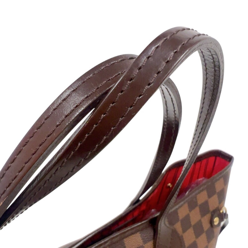 ルイ・ヴィトン LOUIS VUITTON ネヴァーフルMM N41358 エベヌ ダミエ・キャンバス/レザー レディース トートバッグ