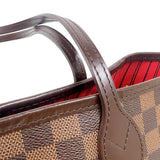 ルイ・ヴィトン LOUIS VUITTON ネヴァーフルMM N41358 エベヌ ダミエ・キャンバス/レザー レディース トートバッグ