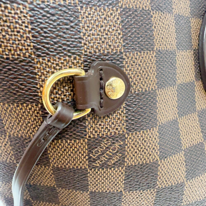 ルイ・ヴィトン LOUIS VUITTON ネヴァーフルMM N41358 エベヌ ダミエ・キャンバス/レザー レディース トートバッグ