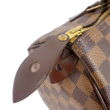 ルイ・ヴィトン LOUIS VUITTON スピーディ30 N41531 エベヌ ダミエ・キャンバス/レザー ユニセックス ボストンバッグ
