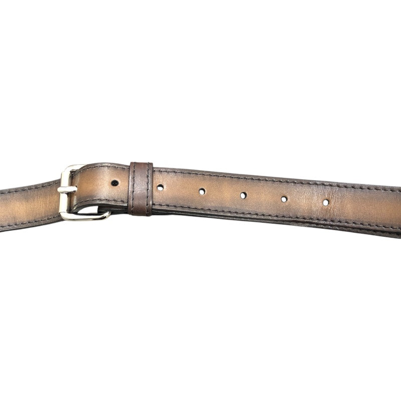 ベルルッティ Berluti フラヌールPM 90204264 ブラック キャンバス・レザー メンズ ショルダーバッグ