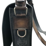 ベルルッティ Berluti フラヌールPM 90204264 ブラック キャンバス・レザー メンズ ショルダーバッグ