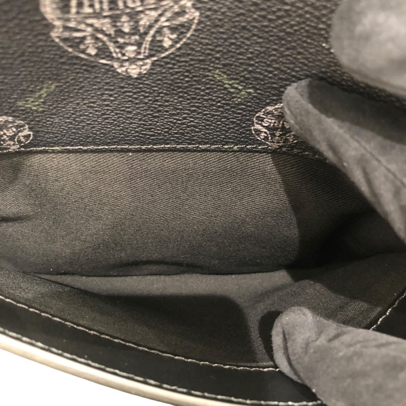 ベルルッティ Berluti フラヌールPM 90204264 ブラック キャンバス・レザー メンズ ショルダーバッグ