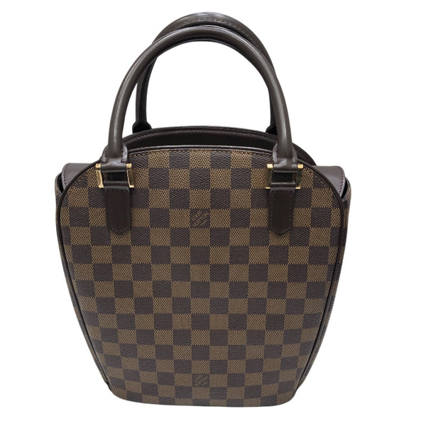 ルイ・ヴィトン LOUIS VUITTON サリア・ソー N51284 ブラウン　ゴールド金具 ダミエ レディース ハンドバッグ