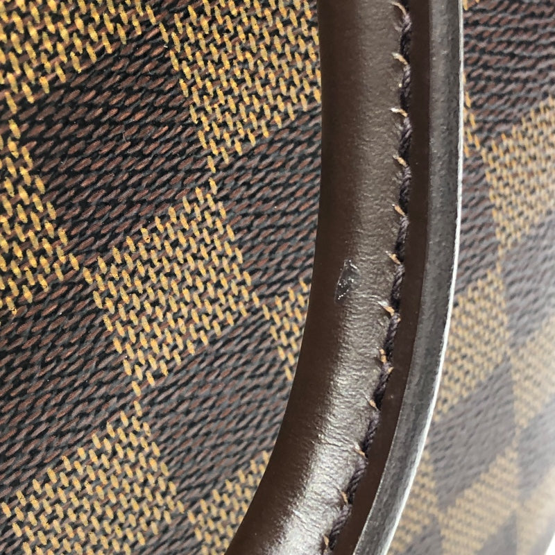 ルイ・ヴィトン LOUIS VUITTON サリア・ソー N51284 ブラウン　ゴールド金具 ダミエ レディース ハンドバッグ