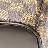 ルイ・ヴィトン LOUIS VUITTON サリア・ソー N51284 ブラウン　ゴールド金具 ダミエ レディース ハンドバッグ