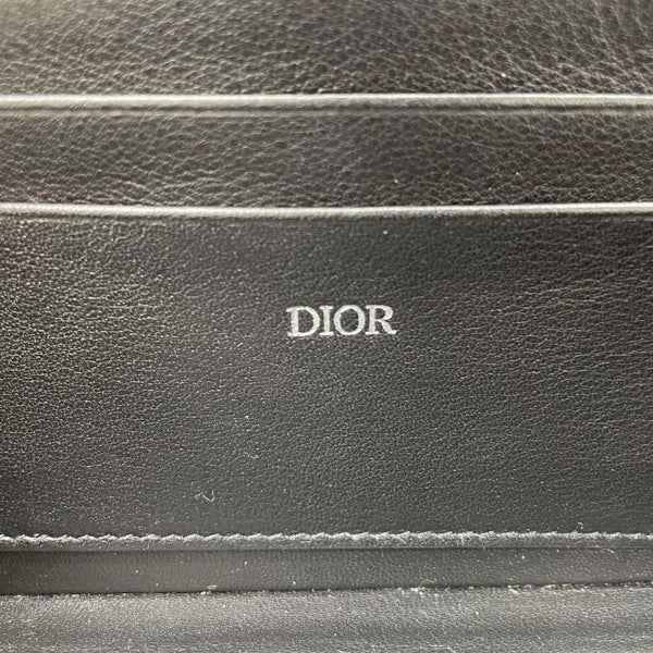クリスチャン・ディオール Christian Dior ロックボックスミニ オブリークジャガード キャンバス/レザー レディース ショルダーバッグ