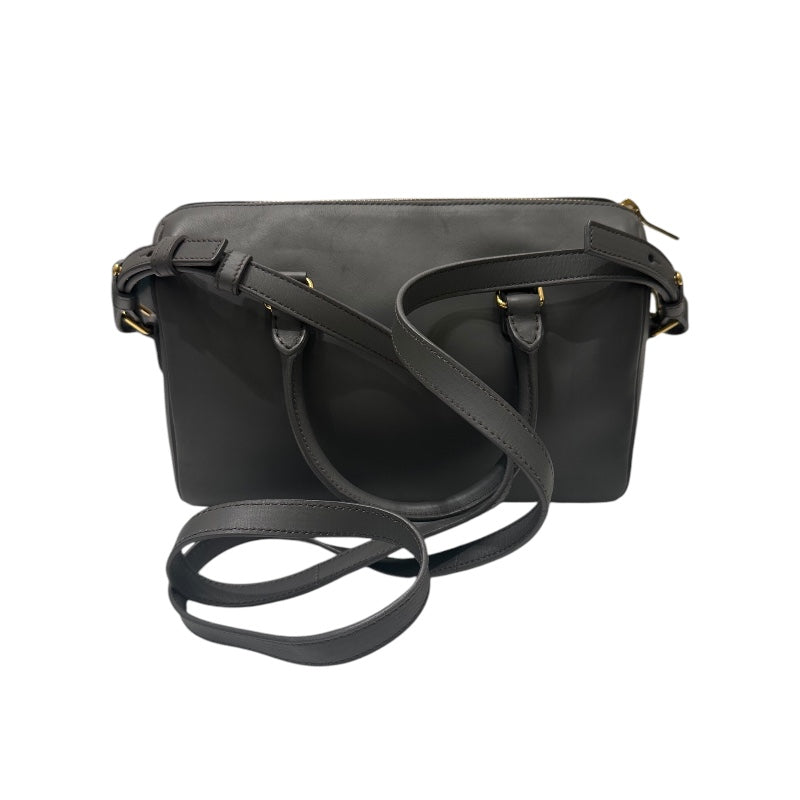 サンローラン SAINT LAURENT ベイビーダッフル グレー カーフ
