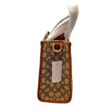 コーチ COACH シグネチャー2WAY C5637 ベージュ キャンパス×レザー レディース ショルダーバッグ