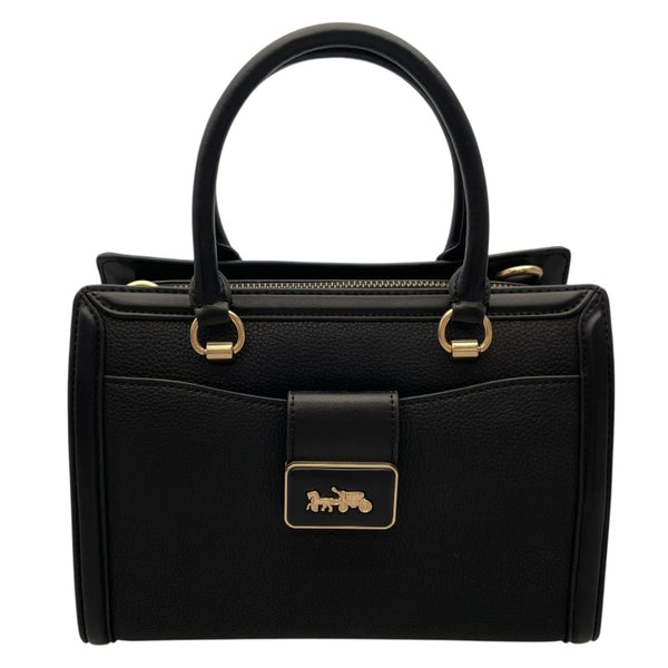コーチ COACH ハンドバッグ CC141 ブラック レザー レディース ハンドバッグ