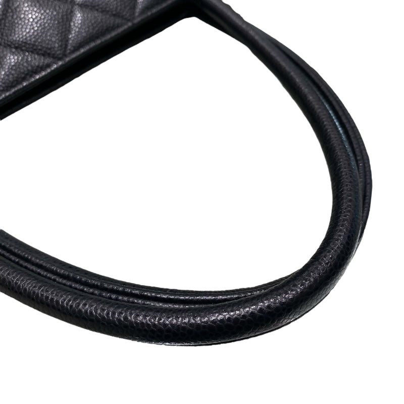 シャネル CHANEL 復刻トート A01804 ブラック キャビアブラック レディース トートバッグ