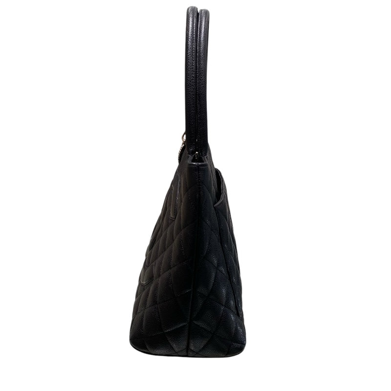シャネル CHANEL 復刻トート A01804 ブラック キャビアブラック レディース トートバッグ