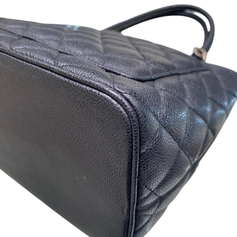 シャネル CHANEL 復刻トート A01804 ブラック キャビアブラック レディース トートバッグ