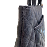 シャネル CHANEL 復刻トート A01804 ブラック キャビアブラック レディース トートバッグ