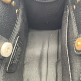 コーチ COACH シグネチャー2WAY C5122 ブラック キャンパス×レザー レディース ショルダーバッグ