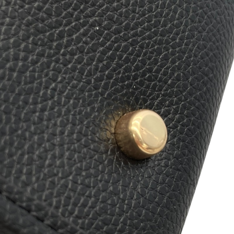 コーチ COACH シグネチャー2WAY C5122 ブラック キャンパス×レザー レディース ショルダーバッグ