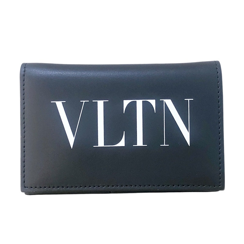 ヴァレンティノ VALENTINO VLTNロゴカードケース バッファローレザー レディース 二つ折り財布