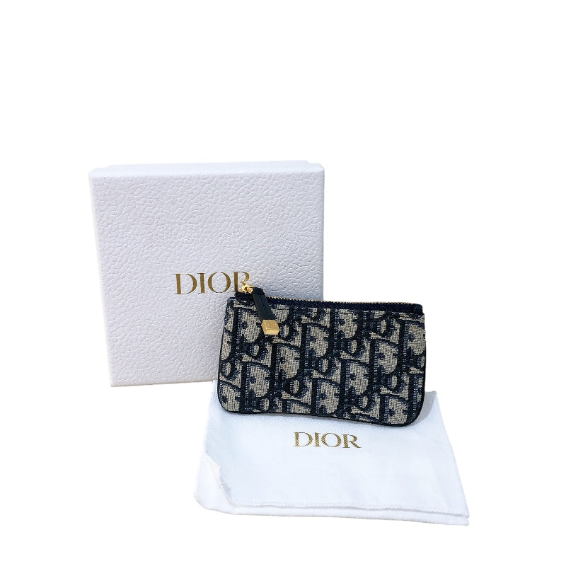 クリスチャン・ディオール Christian Dior オブリークキーケース オブリークジャガード レディース キーケース