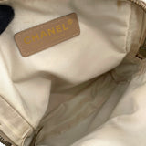 シャネル CHANEL ニュートラベルライン ショルダーバッグ ベージュ ナイロンジャガード レディース ショルダーバッグ