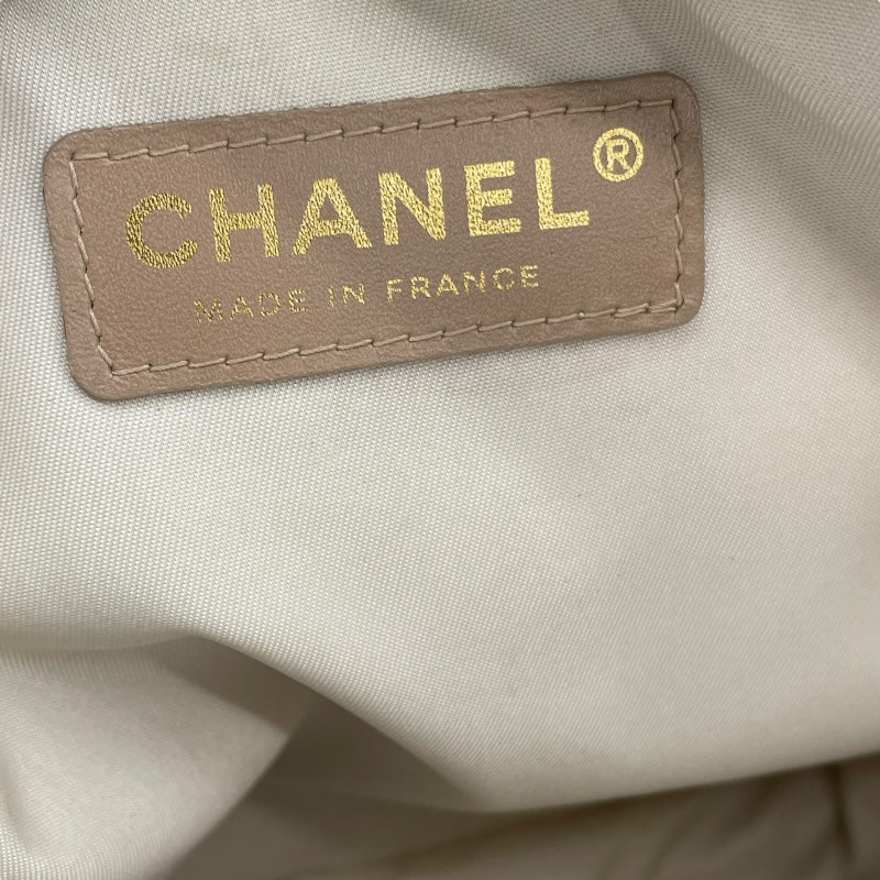 シャネル CHANEL ニュートラベルライン ショルダーバッグ ベージュ ナイロンジャガード レディース ショルダーバッグ