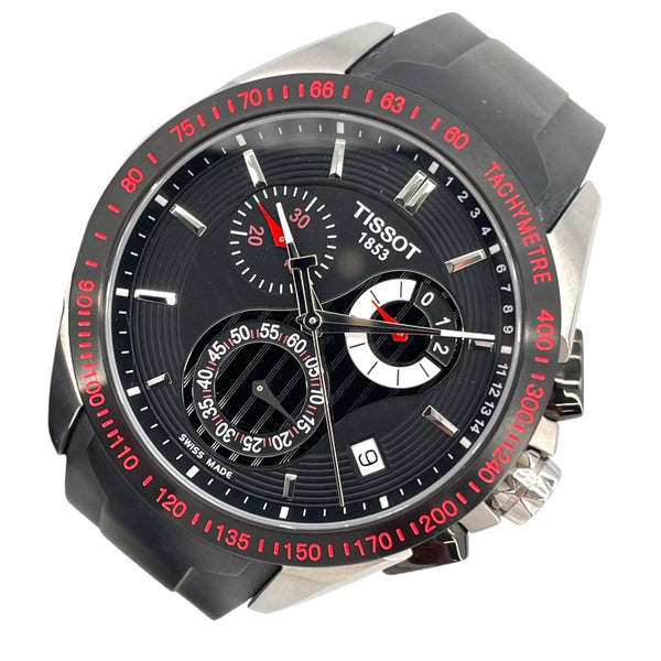 ティソ TISSOT ベロシティ T024 417.27.051.00 ブラック SS クオーツ メンズ 腕時計