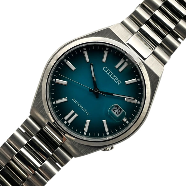 シチズン CITIZEN シチズンコレクション TSUYOSAコレクション NJ0151-88X ブルー SS メンズ 腕時計
