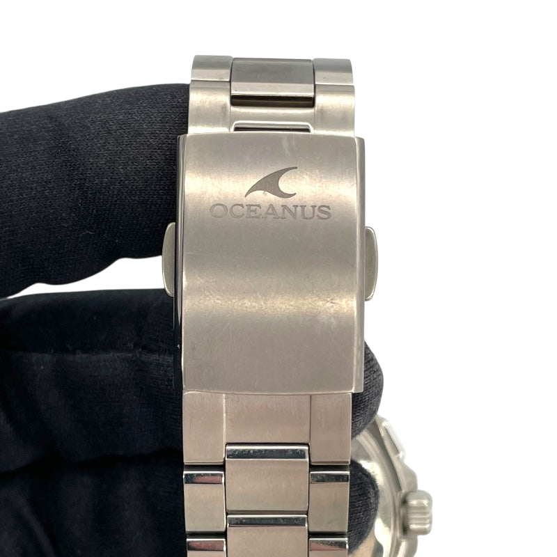 カシオ CASIO オシアナス OCW-T2600-2A2JF ブルー チタン ソーラー メンズ 腕時計