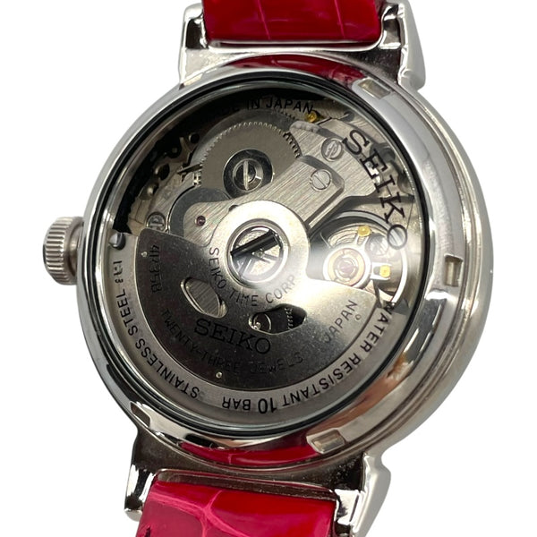 セイコー SEIKO ルキアホワイトシェル SSVM015 ホワイト SS 自動巻き レディース 腕時計