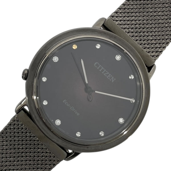 シチズン CITIZEN エル 世界1050本限定 EM1007-47E レッド SS ソーラー レディース 腕時計