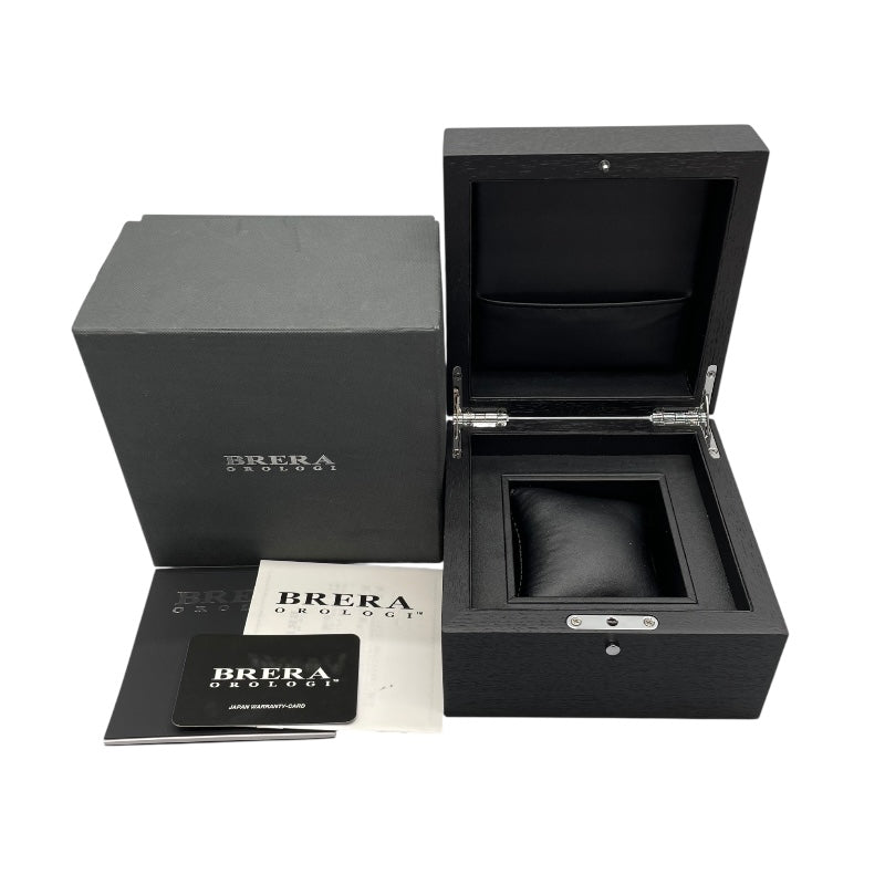 ブレラ オロロジ BRERA OROLOGI エテルノクロノ クロノグラフ カモフラージュ BRETC4521CM ブルー SS/ブルー ラバーベルト クオーツ メンズ 腕時計