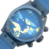 ブレラ オロロジ BRERA OROLOGI エテルノクロノ クロノグラフ カモフラージュ BRETC4521CM ブルー SS/ブルー ラバーベルト クオーツ メンズ 腕時計