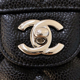 シャネル CHANEL マトラッセ23 A69900 ブラック シルバー金具  キャビア レディース ショルダーバッグ