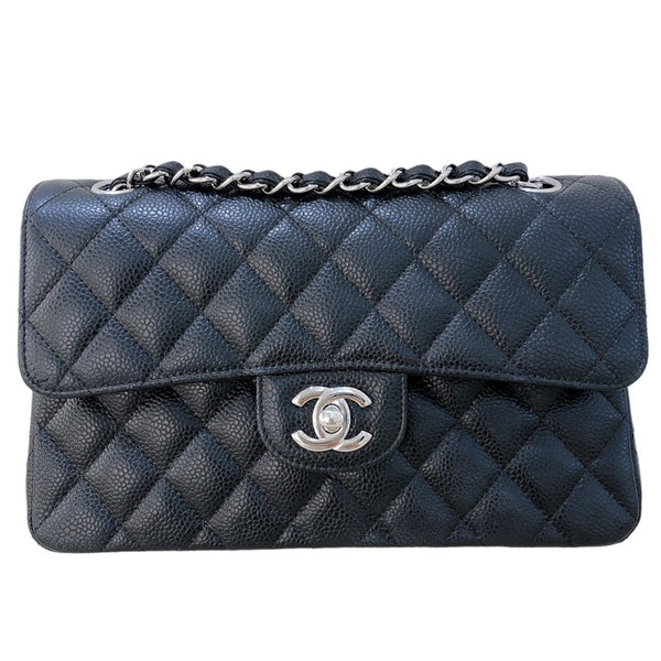 シャネル CHANEL マトラッセ23 A69900 ブラック シルバー金具  キャビア レディース ショルダーバッグ