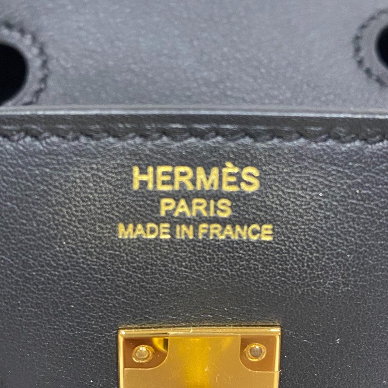 エルメス HERMES バーキン25 B刻 ブラック ゴールド金具 スイフト レディース ハンドバッグ