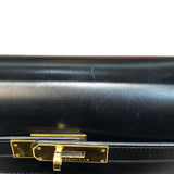 エルメス HERMES ケリー32 外縫い 〇Y刻印 ボックスカーフ レディース ハンドバッグ