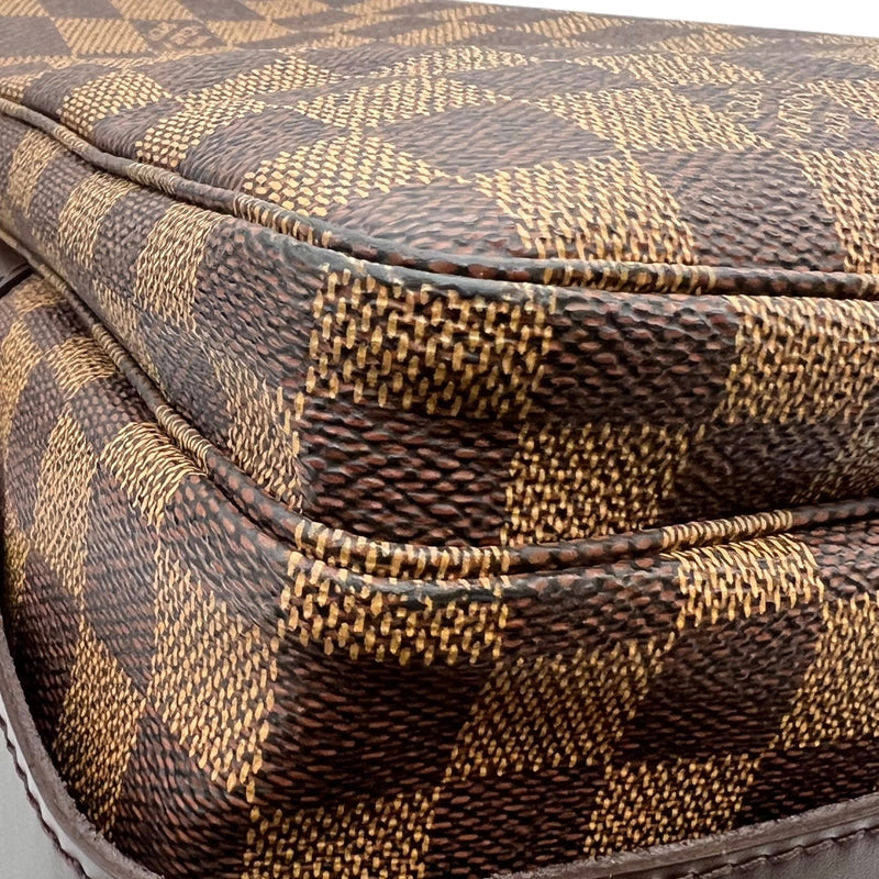 ルイ・ヴィトン LOUIS VUITTON ナヴィグリオ N45255 エベヌ ダミエ・キャンバス/レザー ユニセックス ショルダーバッグ
