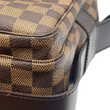 ルイ・ヴィトン LOUIS VUITTON ナヴィグリオ N45255 エベヌ ダミエ・キャンバス/レザー ユニセックス ショルダーバッグ