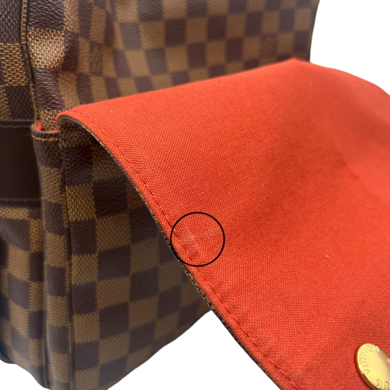 ルイ・ヴィトン LOUIS VUITTON ナヴィグリオ N45255 エベヌ ダミエ・キャンバス/レザー ユニセックス ショルダーバッグ