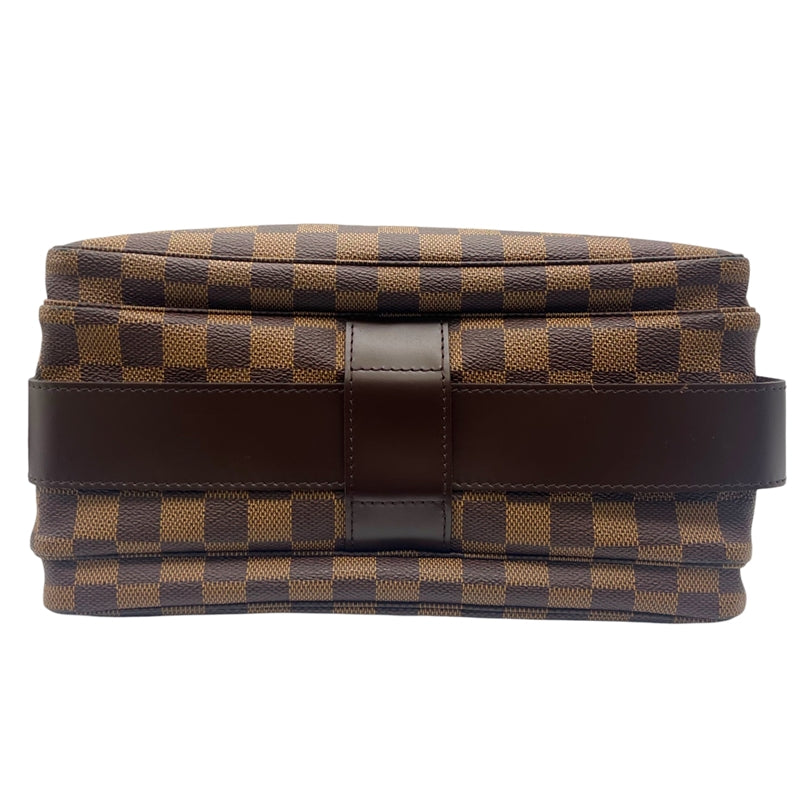 ルイ・ヴィトン LOUIS VUITTON ナヴィグリオ N45255 エベヌ ダミエ・キャンバス/レザー ユニセックス ショルダーバッグ
