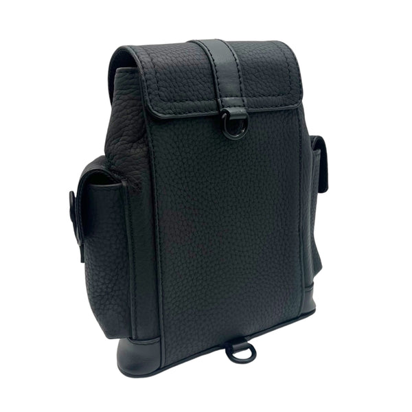 ルイ・ヴィトン LOUIS VUITTON クリストファーXS M58495 ブラック  トリヨンレザー メンズ ボディバッグ